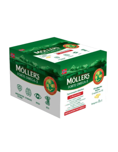 MOLLERS Forte Ωμέγα 3 & Βιταμίνη D3, 150 Κάψουλες (5x30)