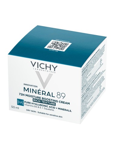 VICHY Mineral 89 Rich Boosting Cream 72h...