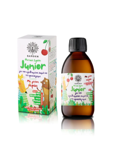 GARDEN Junior Syrup Φυτικό Παιδικό Σιρόπι για το Λαιμό &...