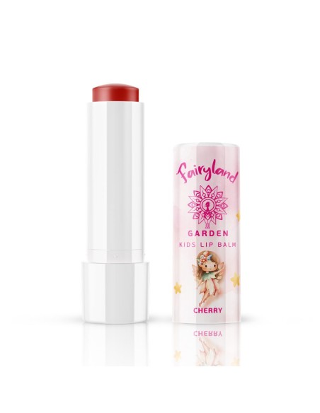 GARDEN Fairyland Lip Balm Cherry Lily 5 Παιδικό Lip Balm με Άρωμα Κεράσι, 5.2g