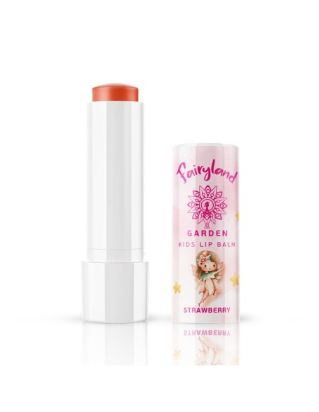 GARDEN Fairyland Lip Balm Strawberry Lily 6 Παιδικό Lip Balm με Άρωμα Φράουλα, 5.2g