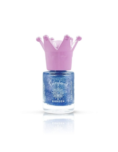 GARDEN Fairyland Nail Polish Glitter Blue Betty 1 Παιδικό Βερνίκι Νυχιών με Άρωμα Φράουλα, 7.5ml