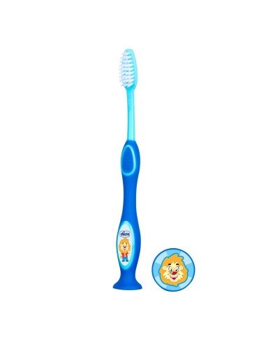 CHICCO Milk Teeth Soft Toothbrush Blue Παιδική...