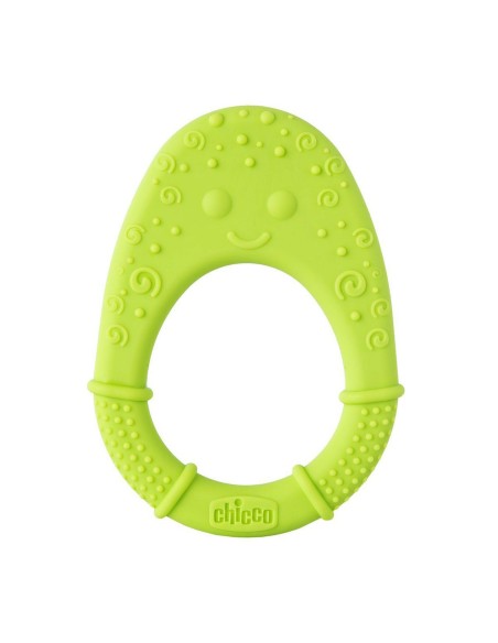 CHICCO Silicone Teether Super Soft Κρίκος Οδοντοφυΐας Σιλικόνης SOFT 2M+, 1 τεμάχιο