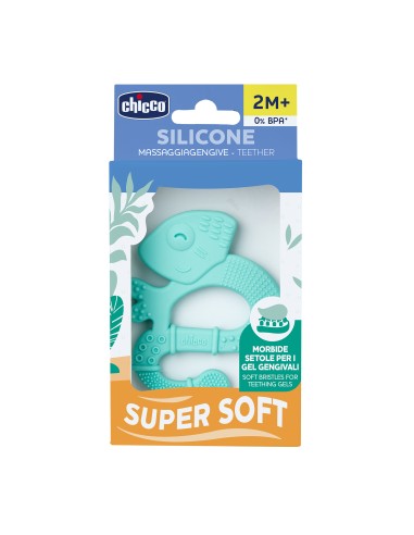 CHICCO Silicone Teether Super Soft Κρίκος...