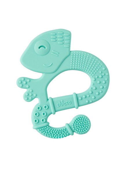 CHICCO Silicone Teether Super Soft Κρίκος Οδοντοφυΐας Σιλικόνης NEUTRAL 2M+, 1 τεμάχιο