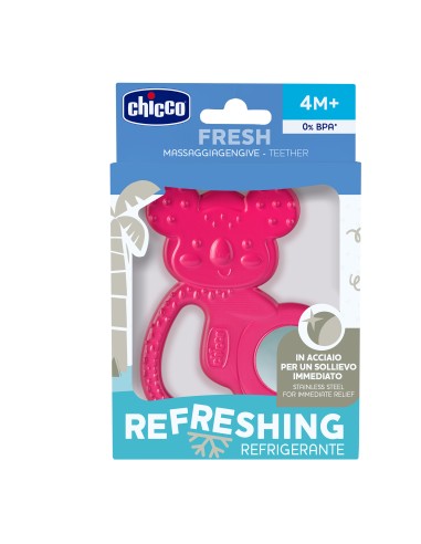 CHICCO Silicone Teether Refreshing Δροσιστικός...