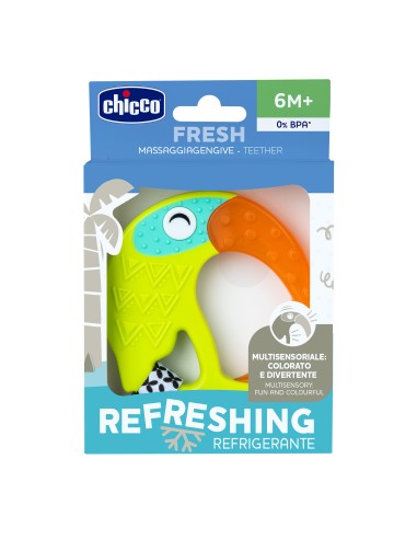 CHICCO Silicone Teether Refreshing Δροσιστικός...