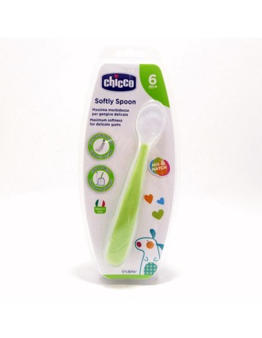 CHICCO Softly Spoon Μαλακό Κουτάλι Σιλικόνης...