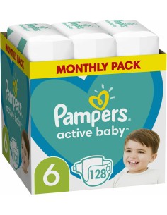 PAMPERS Active Baby Monthly Pack No.6 (13-18 kg) Βρεφικές...
