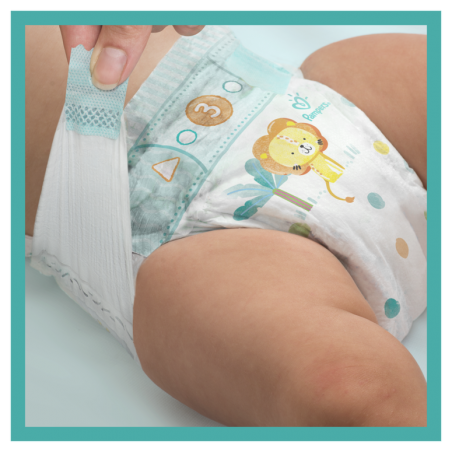 PAMPERS Active Baby Monthly Pack No.4 (9-14 kg) Βρεφικές Πάνες MSB, 180 τεμάχια