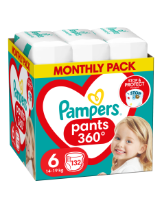 PAMPERS Pants Monthly Pack No.6 (14-19 kg) Βρεφικές Πάνες...