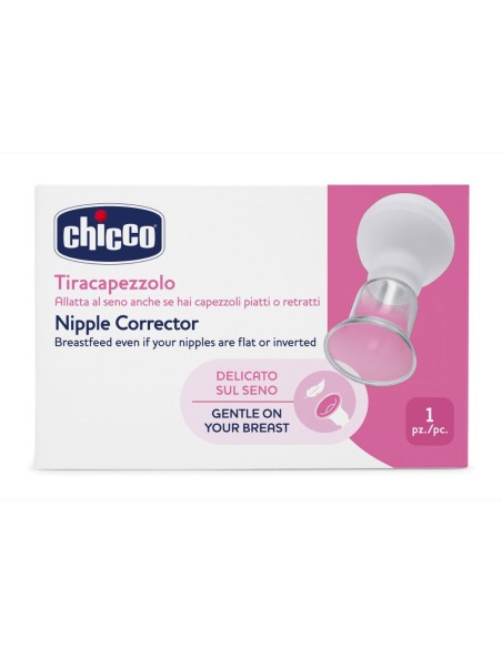 CHICCO Nipple Corrector Αντλία Εξωθήσεων Θηλών, 1 τεμάχιo