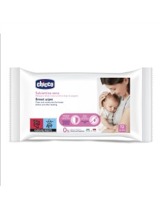 CHICCO Natural Feeling Breast Wipes Μαντηλάκια Καθαρισμού...