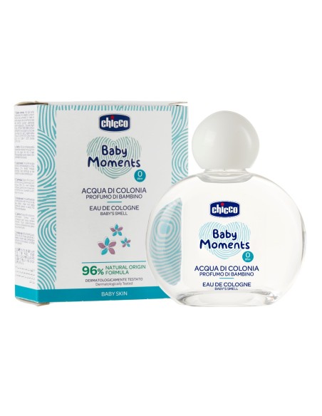 CHICCO Baby Moments Eau de Cologne Baby's Smell Βρεφική Κολόνια από 0+ Μηνών, 100ml