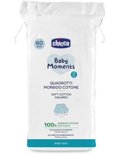 CHICCO Baby Moments Soft Cotton Squares...