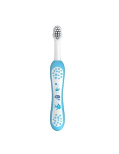 CHICCO First Milk Teeth Soft Toothbrush Blue Παιδική...