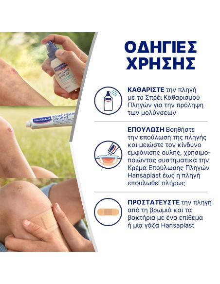 HANSAPLAST Sensitive Strips Υποαλλεργικά Επιθέματα Πληγών Σε 2 Μεγέθη, 20 τεμάχια