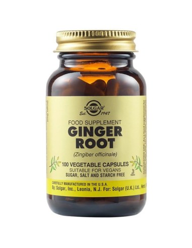 SOLGAR Ginger Root Τζίντζερ Πιπερόριζα για...