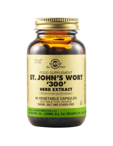SOLGAR St. John's Wort '300' Herb Extract...