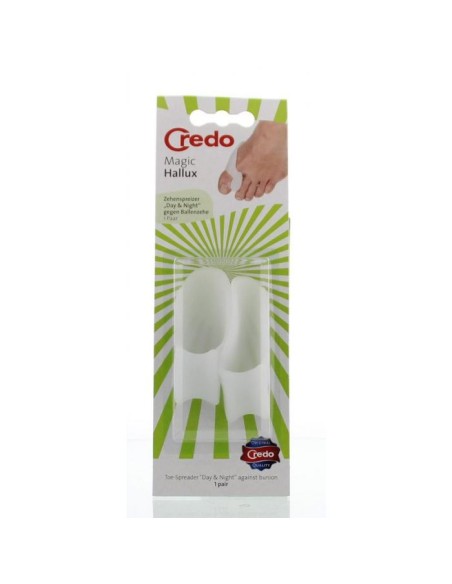 CREDO Magic Hallux Toe Spreader Day & Night Against Bunion Προστατευτικό για Κότσι με Διαχωριστικό, 2 τεμάχια