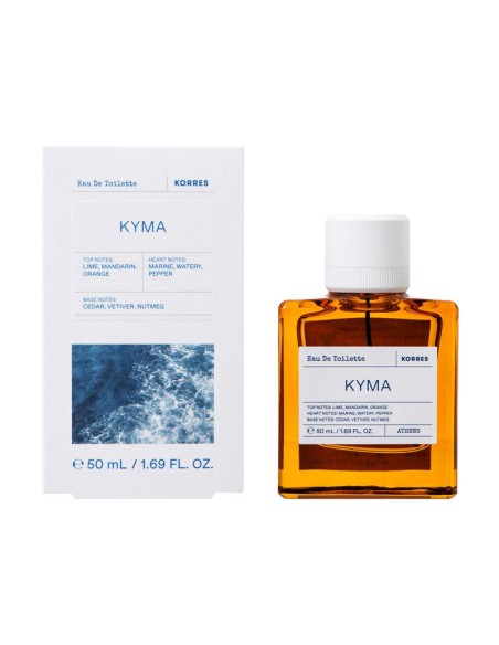 KORRES Kyma Eau De Toilette Άρωμα Καλοκαιρινό, Πικάντικο & Υδάτινο, 50ml