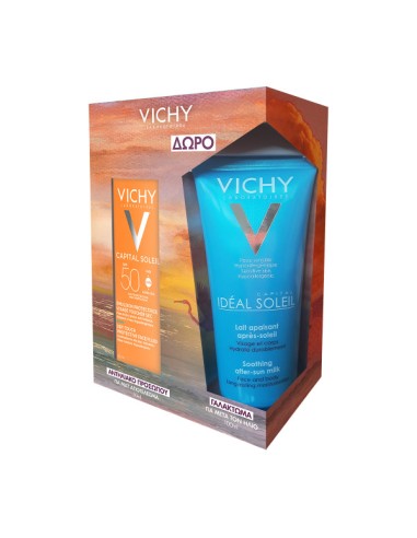 VICHY Capital Soleil Mattifying Dry Touch Face...