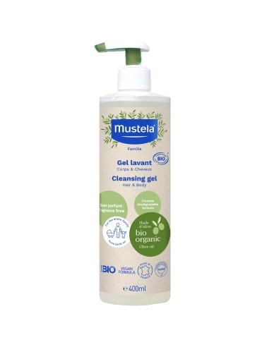 MUSTELA Organic Certified Cleansing Gel Body &...