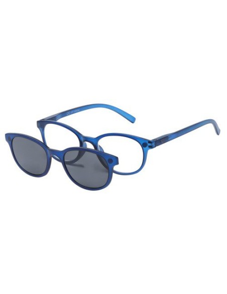 APEL Visual Care 3014 Blue +2.00 Γυαλιά Πρεσβυωπίας Μπλε Χρώμα με Μαγνητικό Clip On Ηλίου & Θήκη, 1 τεμάχιο