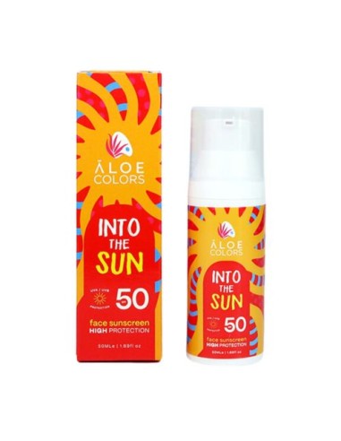 Aloe+ Colors Into the Sun Face Sunscreen SPF50...