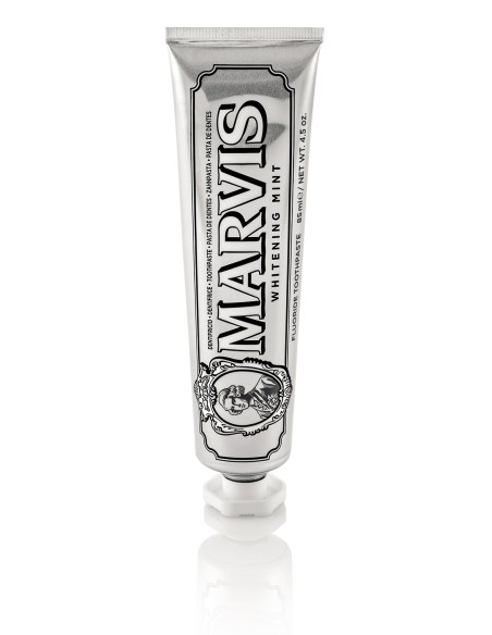 MARVIS Whitening Mint Toothpaste Λευκαντική Οδοντόκρεμα για Φυσική Φωτεινότητα των Δοντιών με Δροσιστική Γεύση Μέντας, 85ml