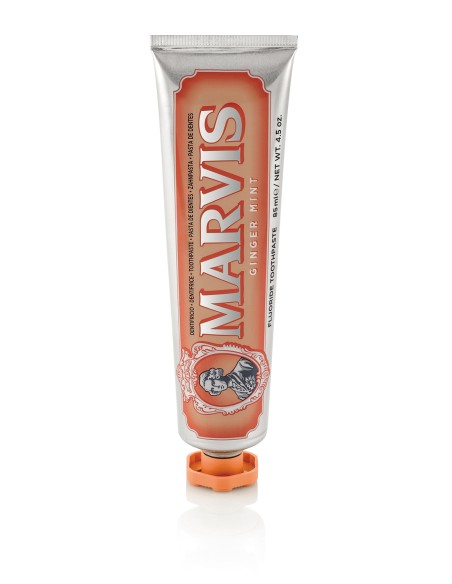 MARVIS Ginger Mint Toothpaste Οδοντόκρεμα με Πρωτότυπη Γεύση Τζίντζερ & Μέντας, 85ml