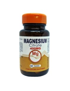 MEDICHROM Magnesium Citrate 400mg Κιτρικό Μαγνήσιο, 60...