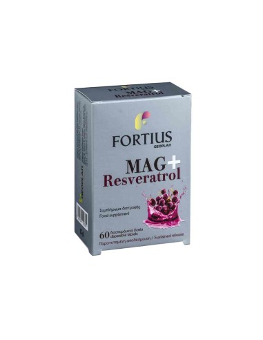 GEOPLAN Fortius MAG+ Resveratrol Συμπλήρωμα...