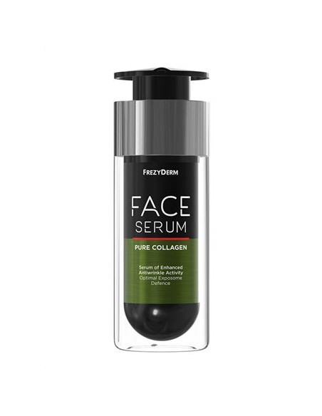 FREZYDERM Face Serum Pure Collagen Ορός Σύσφιγξης & Ενίσχυσης του Δέρματος με Διπλή Τεχνολογία Κολλαγόνου, 30ml