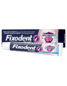 FIXODENT Plus Food Barrier Fresh Στερεωτική Κρέμα για...
