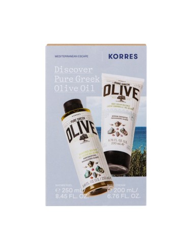 KORRES Set Olive Sea Salt Pure Greek Olive...