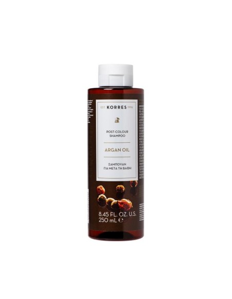 KORRES Set Ρουτίνα Περιποίησης για Βαμμένα Μαλλιά Argan Oil Post-Colour Shampoo, 250ml & Post-Colour Conditioner, 200ml