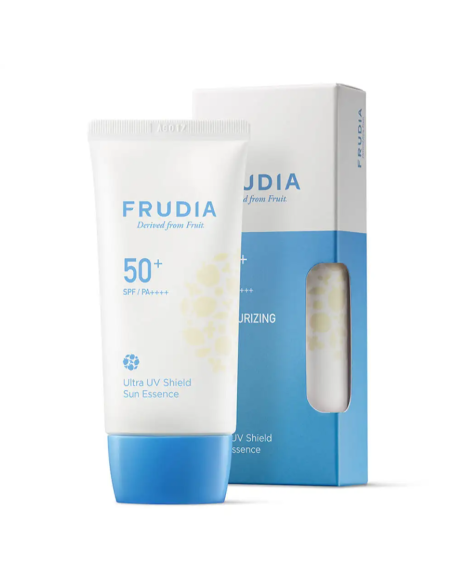FRUDIA Sun Moisturizing Ultra UV Shield Sun Essence SPF50 Ενυδατικό Αντηλιακό Προσώπου Ελαφριάς Υφής, 50g