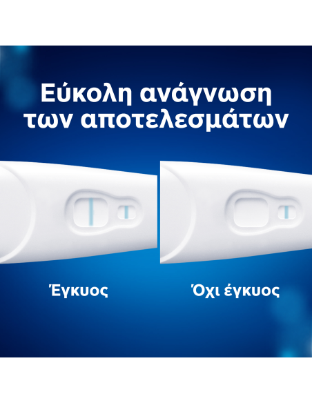 CLEARBLUE Τεστ Εγκυμοσύνης Εξαιρετικά Πρώιμης Ανίχνευσης 6 Ημέρες Νωρίτερα, 2 τεμάχια