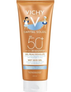 VICHY Capital Soleil Wet Skin Gel Kids SPF50+ Παιδικό...