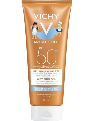 VICHY Capital Soleil Wet Skin Gel Kids SPF50+...