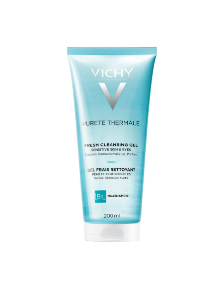 VICHY Purete Thermale Fresh Cleansing Gel Δροσερό Gel Καθαρισμού Προσώπου, 200ml