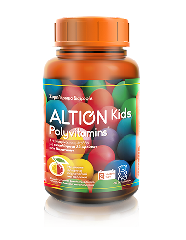 BIAN Altion Kids Polyvitamins Πολυβιταμινούχο...