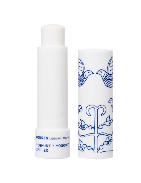 KORRES Lip Balm Yoghurt Suncare Protection SPF20 Γιαούρτι Lip Balm με Αντηλιακή Προστασία SPF20, 4.5g