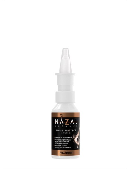 FREZYDERM Nazal Cleaner Sinus Protect Ισότονο Spray Θαλασσινού Νερού για Πρόληψη Ωτίτιδας & Ιγμορίτιδας από 3 Ετών, 30ml