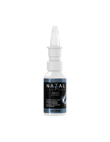 FREZYDERM Nazal Cleaner Moist Ισότονο Spray Θαλασσινού Νερού κατά της Ξηρότητας της Ρινικής Βλενογόννου 3+ Ετών, 30ml