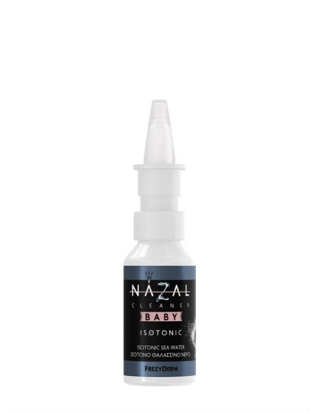 FREZYDERM Nazal Cleaner Baby Isotonic Ρινικό Ισότονο Διάλυμα 0,9% NaCl με Θαλασσινό Νερό για Βρέφη από 0 Μηνών, 30ml