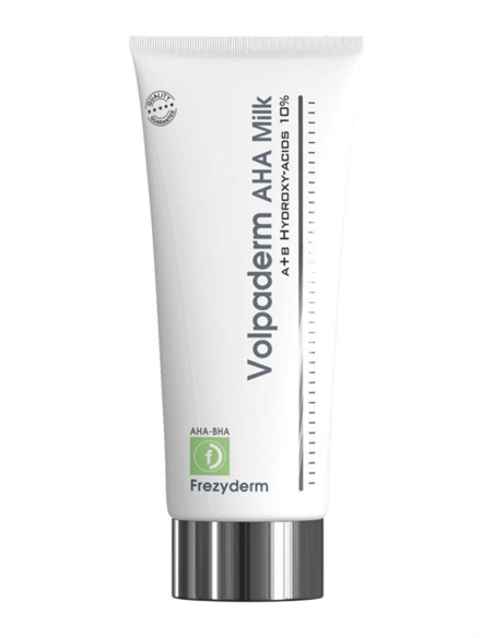 FREZYDERM Volpaderm AHA Body Milk Απολεπιστικό & Ενυδατικό Γαλάκτωμα Σώματος με Οξέα Φρούτων & Μη Λιπαρή Υφή, 200ml