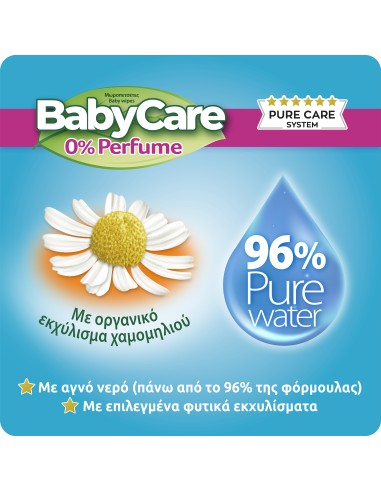 MEGA Babycare 0% Perfume Μωρομάντηλα Χωρίς...